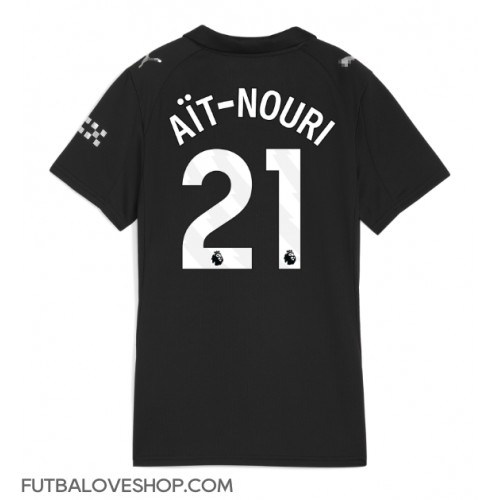 Dres Manchester City Rayan Ait-Nouri #21 Preč pre Ženy 2025-26 Krátky Rukáv